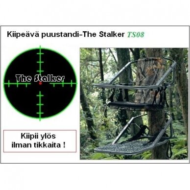 Climbing treestand, The Stalker TS08