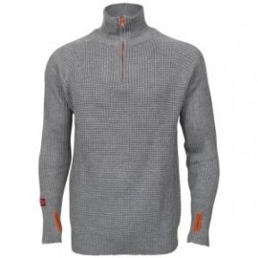 Dovrefjell Jerv wool shirt light grey