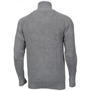 Dovrefjell Jerv wool shirt light grey 3