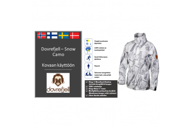 Dovrefjell Snow Camo jahtiasu 10