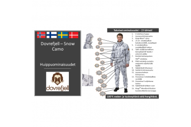 Dovrefjell Snow Camo jahtiasu 11