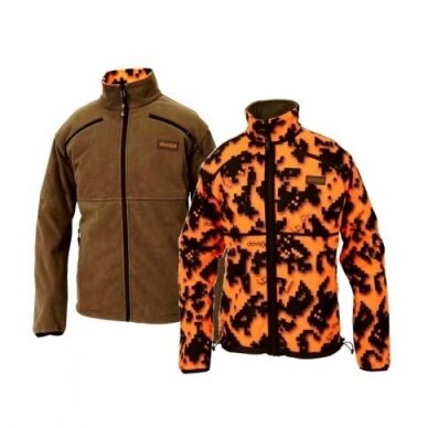 Double sided Fleece Dovrefjell "WindBlock“ Jacket