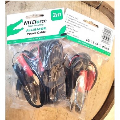 NITEforce ALLIGATOR Battery cable 2m 1